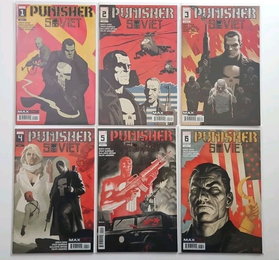 Punisher Soviet #1-6 Complete Series Set (Marvel 2019) Lot 1 2 3 4 5 6 Full Run