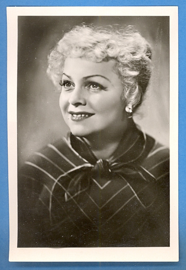 Russia Famous Actor Beautiful Woman Vintage Photo Pc.614