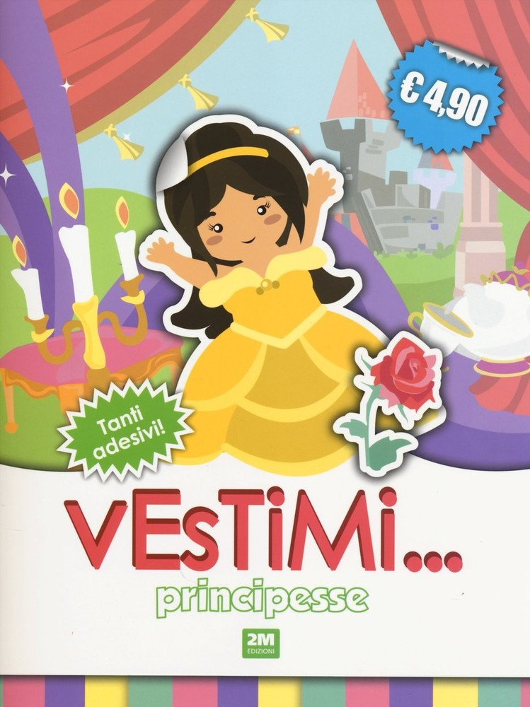 Aa.Vv. Principesse. Vestimi... Con adesivi. Ediz. illustrata (Paperback)Another great item from Rarewaves USA | Free delivery!