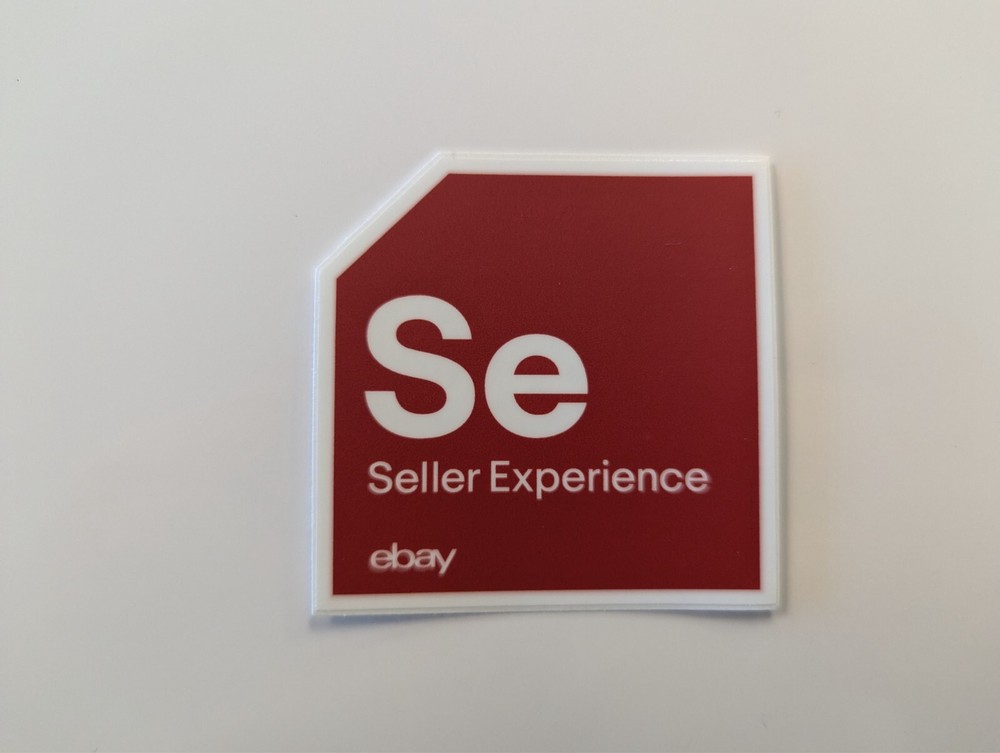 seller experience stickers - red
