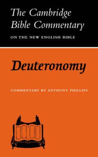 Deuteronomy by Anthony Phillips: Used