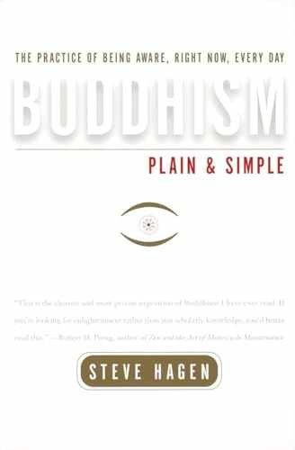 Buddhism Plain and Simple: The - Paperback, by Hagen Steve - Very Good j