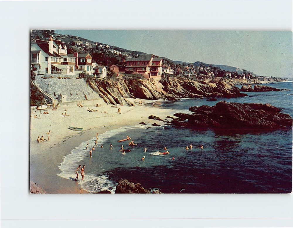 Postcard Laguna Beach Southern California USA