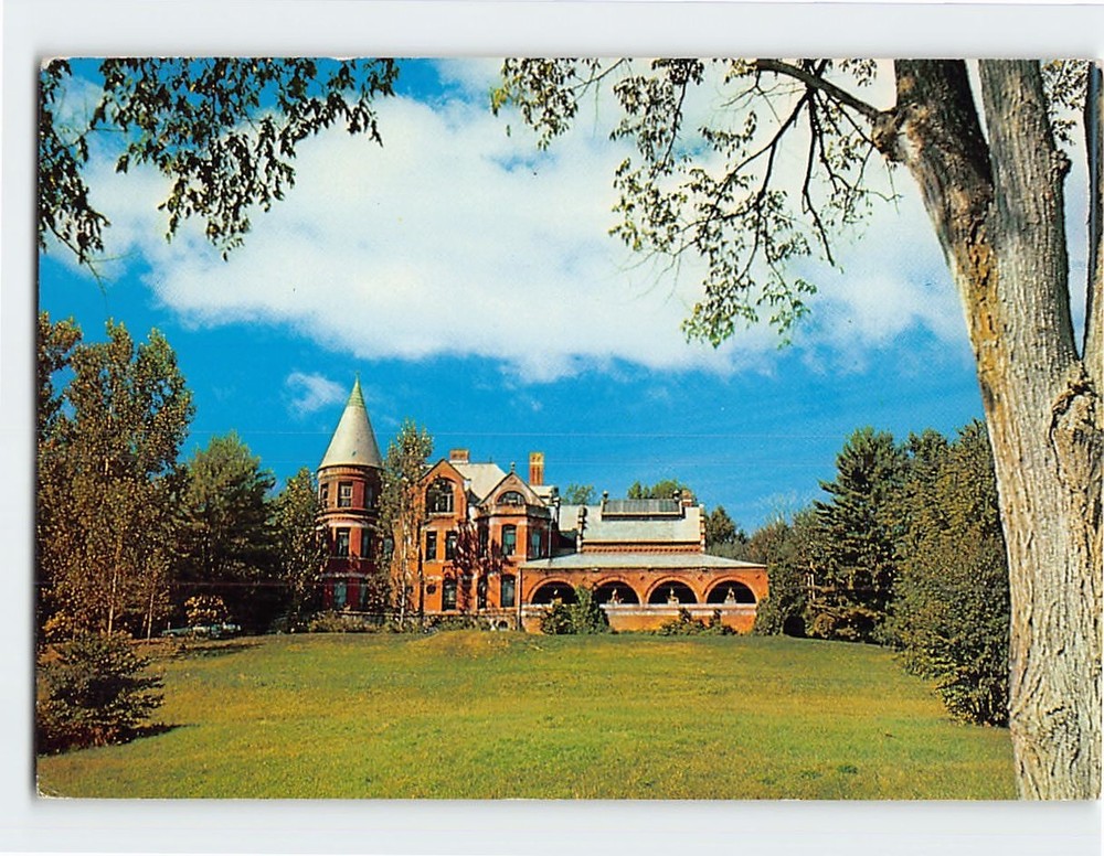 Postcard Wilson Castle Proctor Vermont USA