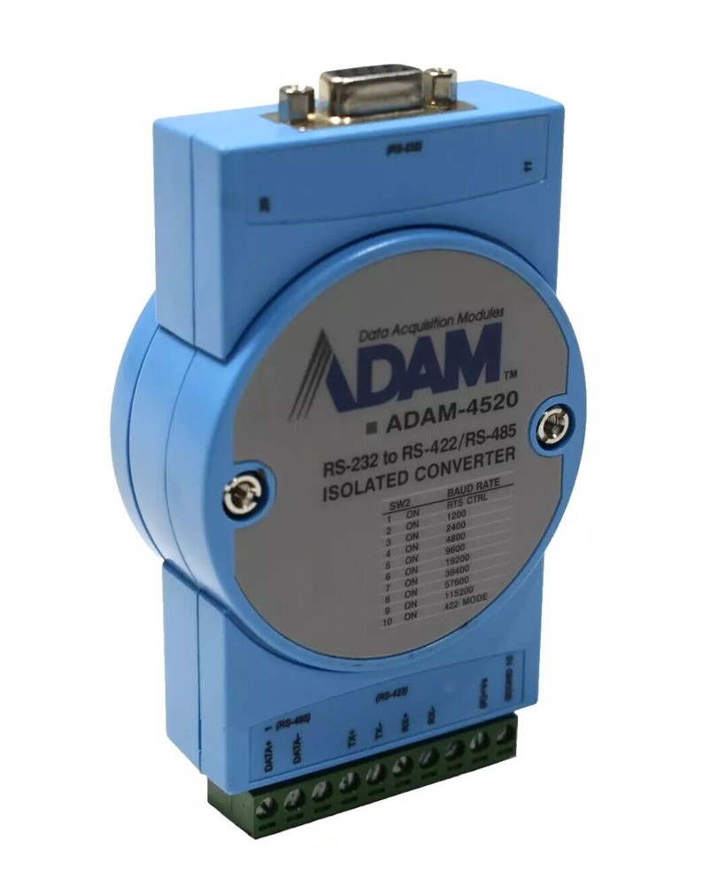 Advantech ADAM-4520 RS-232 to RS-422 / RS-485 Isolated Converter Module Unit