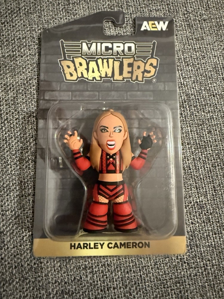 Harley Cameron AEW Create Exclusive Micro Brawlers All Elite Wrestling New