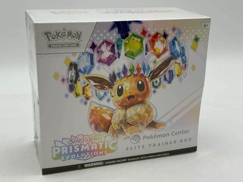 Pokemon Center Prismatic Evolutions PC Elite Trainer Box SEALED PC ETBPROBSTEIN is actively accepting consignments !!