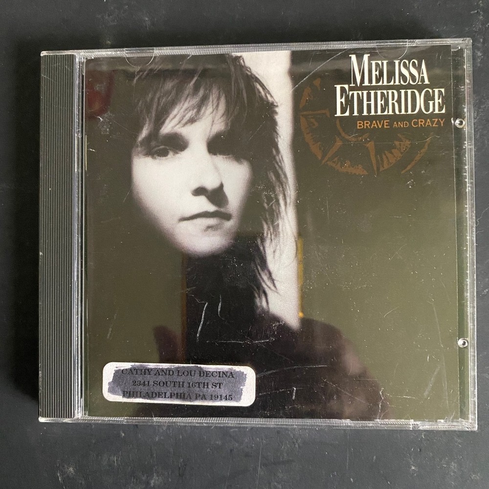 Melissa Etheridge – Brave And Crazy CD 1989 Rock Island Records Club Edition