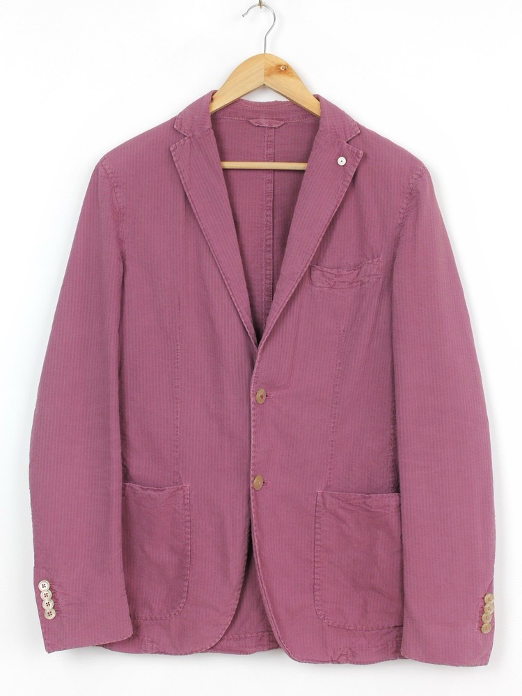 LBM 1911 Men’s Sport Cotton Blazer Jacket, Size 48R