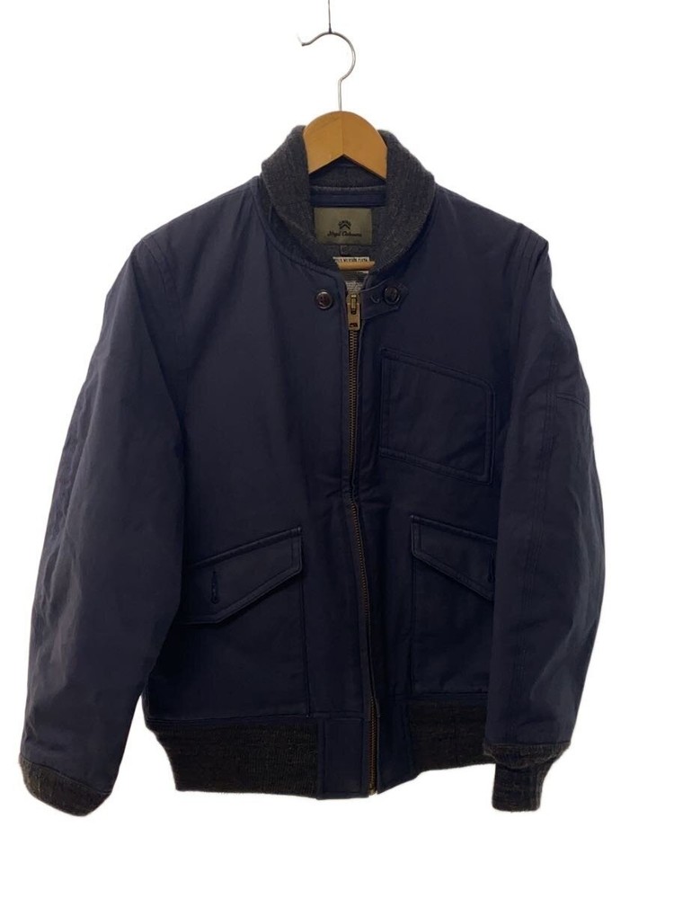 Nigel Cabourn Jacket 46 cotton navy plain _#nn120