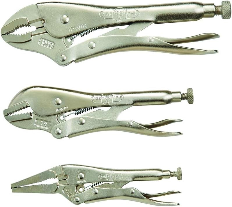IRWIN VISE-GRIP Pliers Set, Locking Pliers, 3-Piece (323S), One Size, Multi