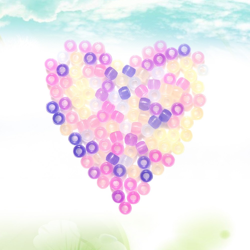 500 PCS UV Color-Changing Glow Beads for DIY Necklaces & Jewelry