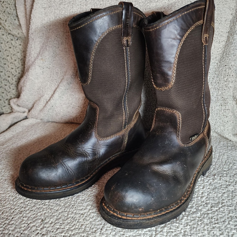 Red Wing Irish Setter Ramsey 83900 Men's Safety Toe Work Boots Size 8.5