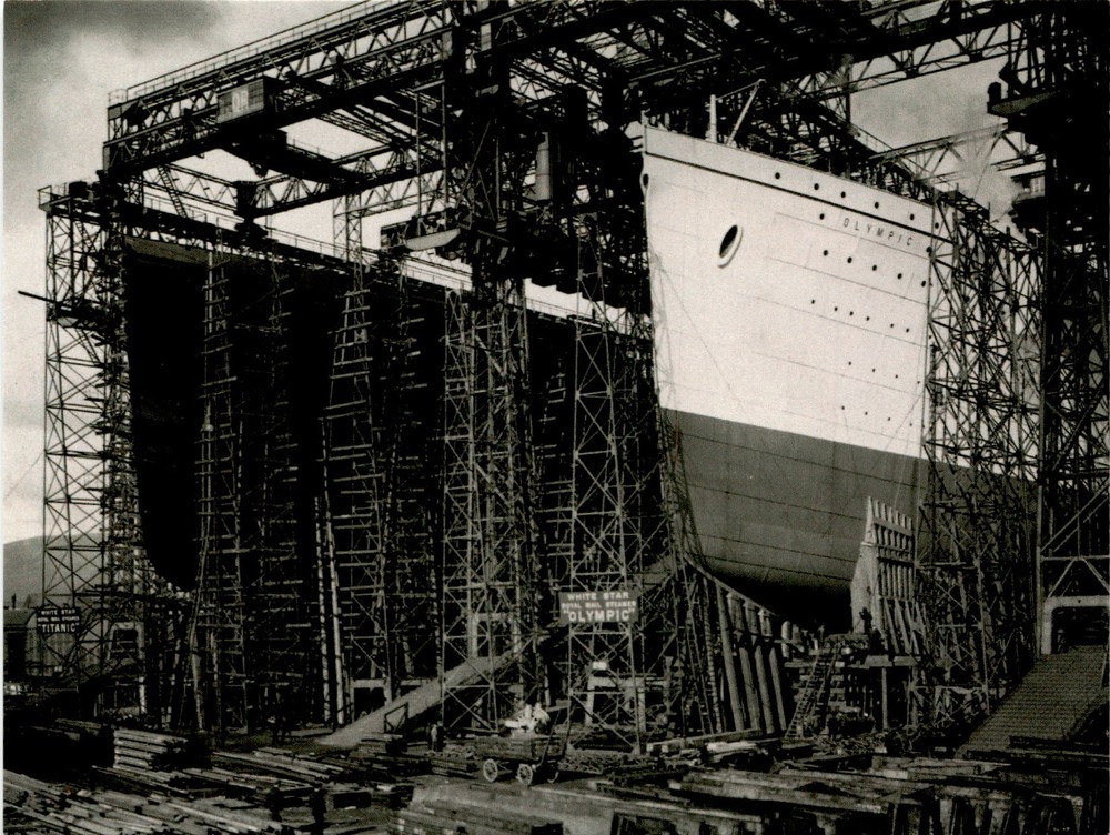 WHITE STAR, TITANIC, ROYAL MAIL STEAMER, OLYMPIC Postcard