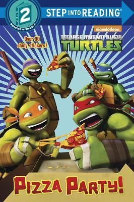 Pizza Party! (Teenage Mutant Ninja Turtles) (Step into Reading), USED-Good, Rand