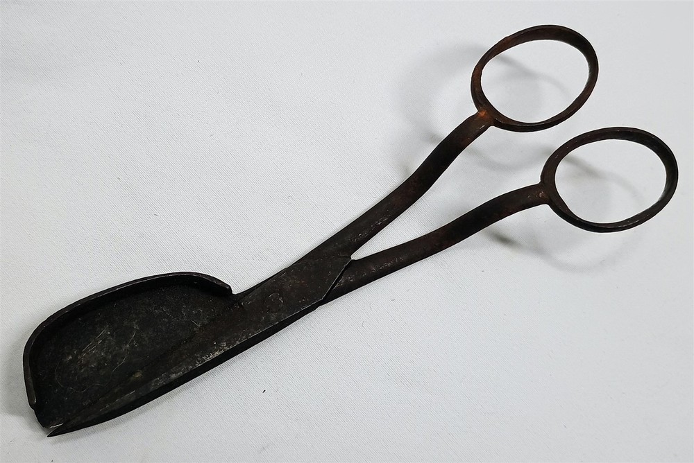 Antique Candle Wick Trimmer Scissors Snuffer Vintage