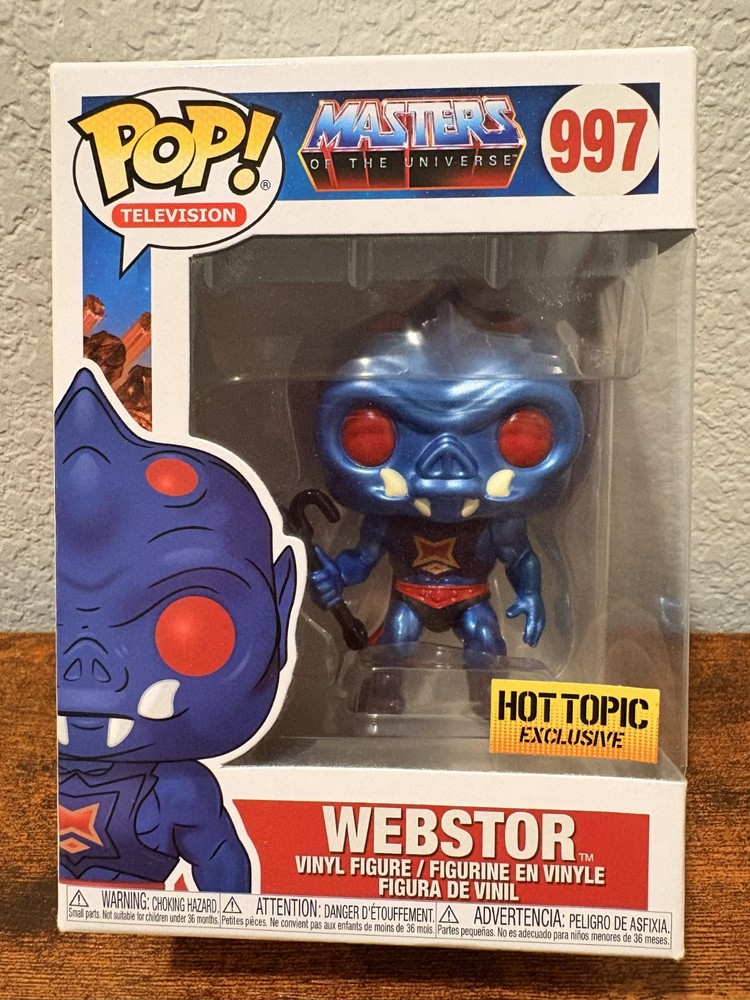 Funko Pop! Webstor #997 Hot Topic Exclusive Vinyl Figure Masters Of The Universe