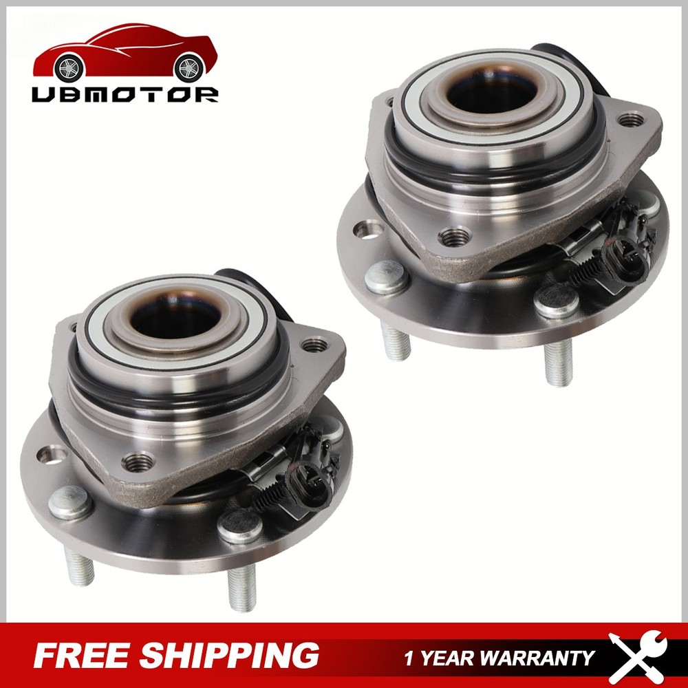 2X Front Wheel Hub Bearings For Chevy Blazer S10 GMC Sonoma 1997-2005 Jimmy