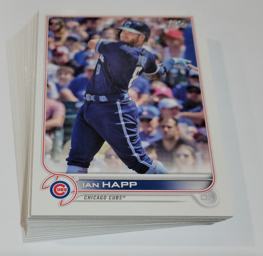 2022 Topps - Chicago Cubs Team Set (Series 1, 2, & Update) - 30 Cards