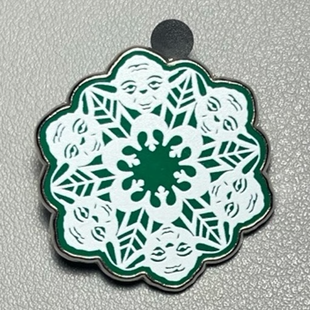 Disney Trading Pin 119148 Star Wars Snowflakes - Yoda