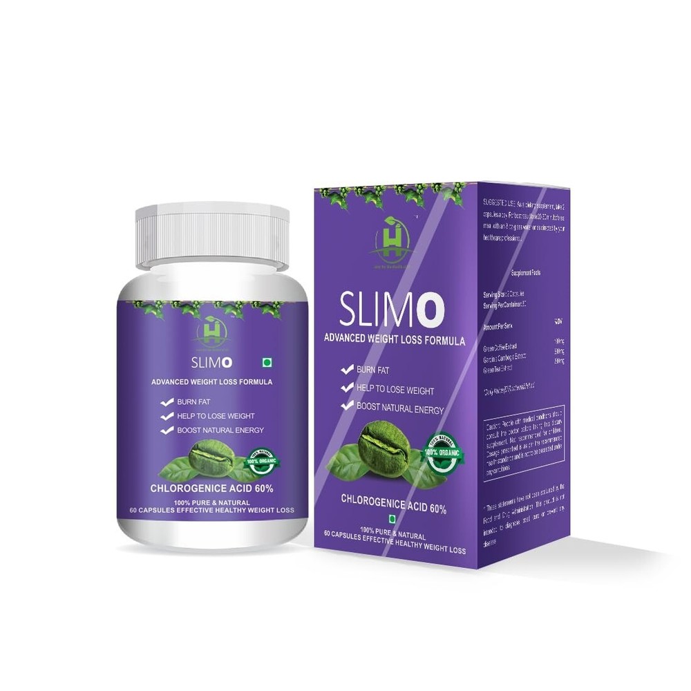 Slimo Advanced Weight Loss Formula | Fat Burner for Men & Women‚ (60 Capsules)