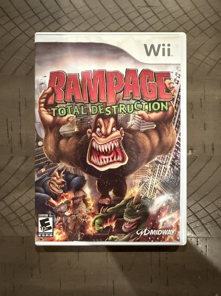 Rampage: Total Destruction; CIB (Nintendo Wii, 2006)