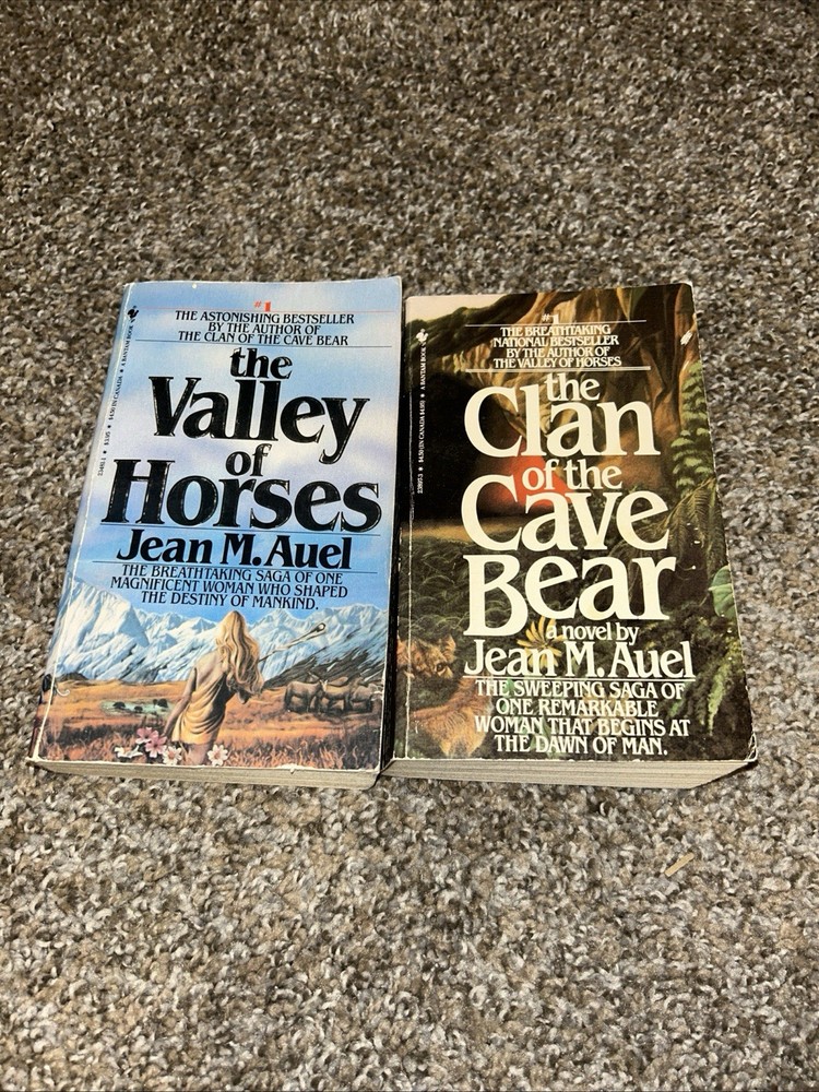 The Clan Of The Cave Bear And The Valley Of Horses Jean Auel Paperback