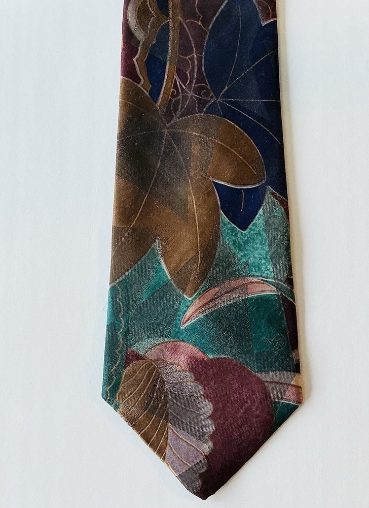 Vintage Don Loper Beverly Hills Mens Necktie 100% Polyester Retro Classic Tie