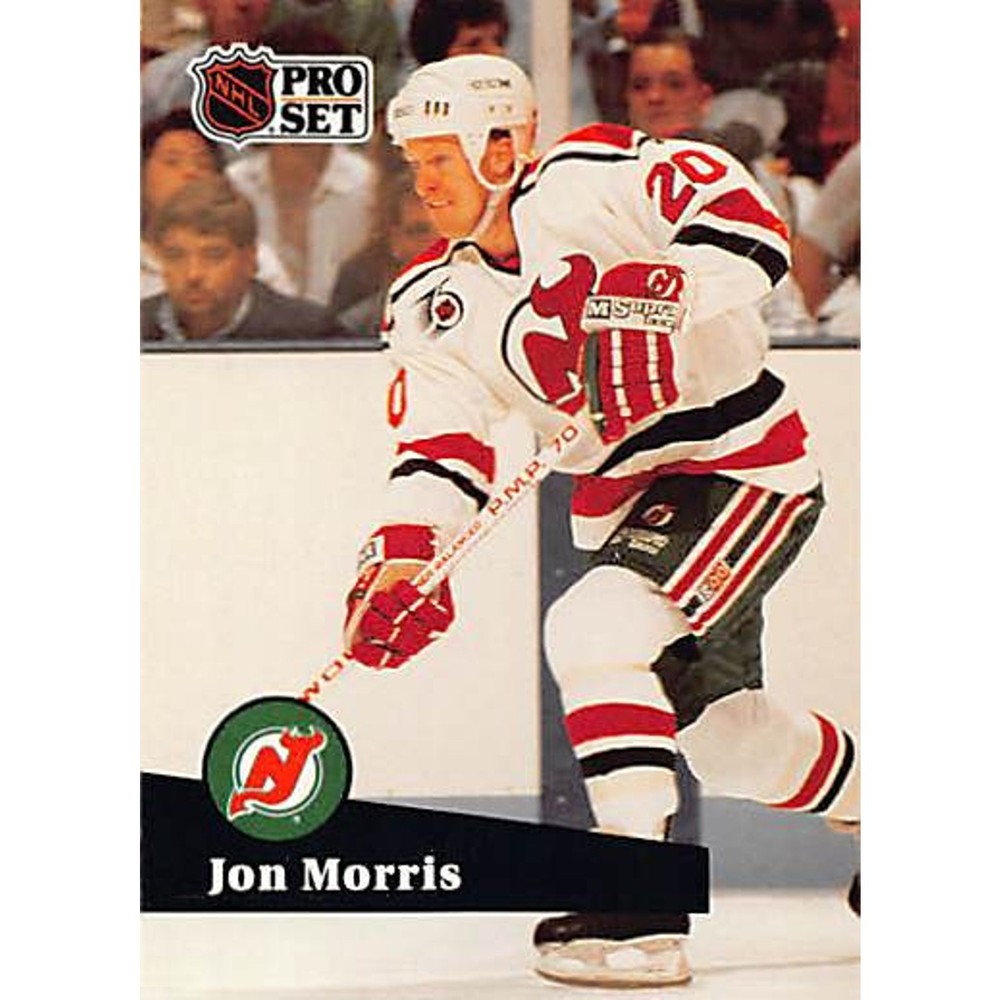 1991-92 Pro Set French #424 Jon Morris