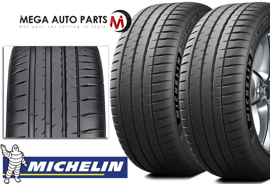 2 Michelin PILOT SPORT 4 275/35R20 102Y Run flat Performance Tires