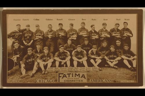Photo:Chicago White Sox, baseball photo portrait