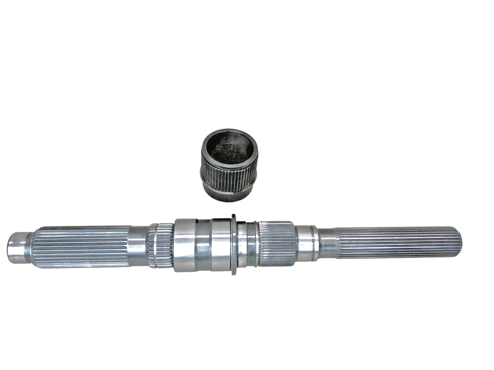 263 HD GM Chevy Transfer Case OEM Main Shaft with 49 Spline Pump and 32 Output Hub
