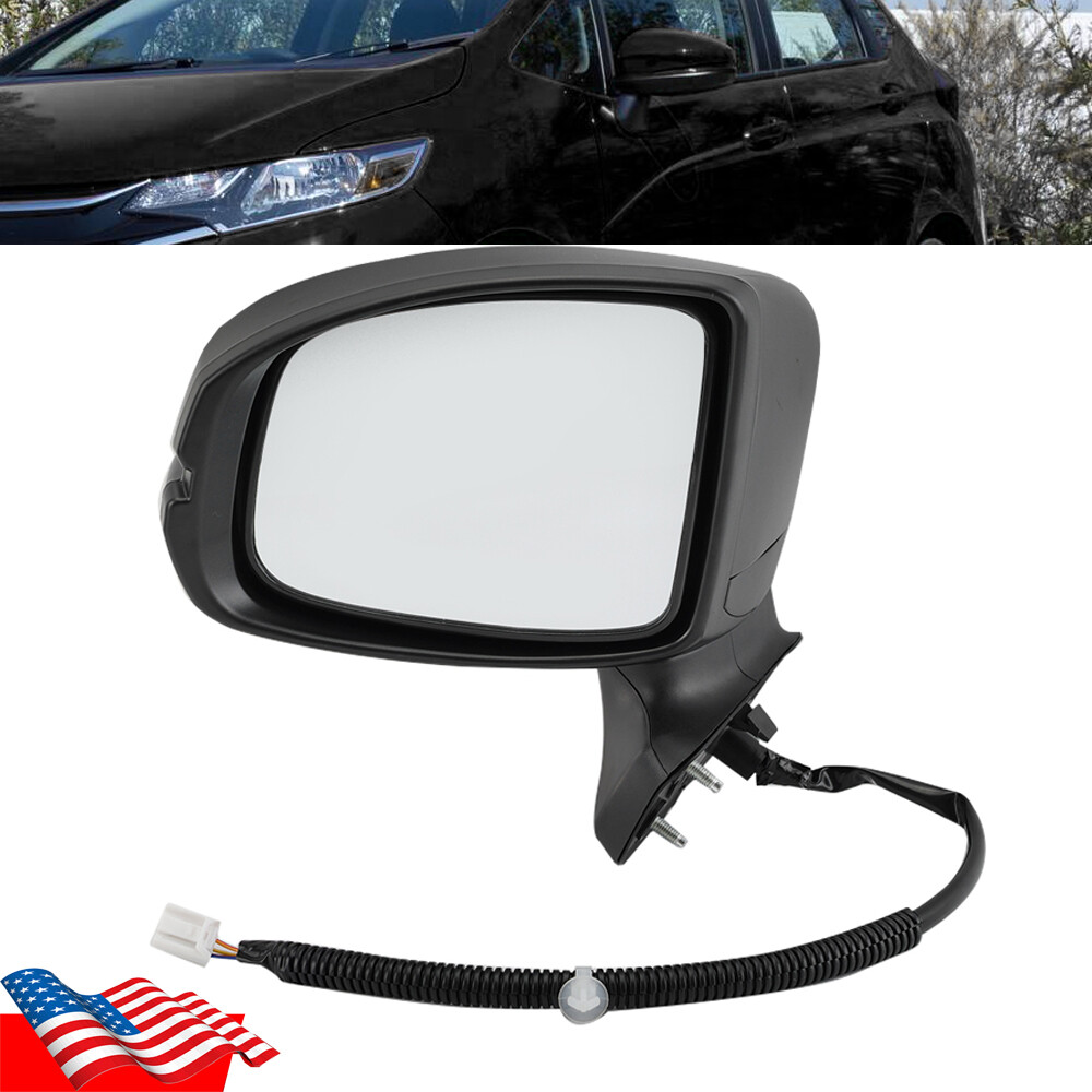 Honda Fit MK4 2015-2019 Left Side Mirror Driver LH 3Pin Black
