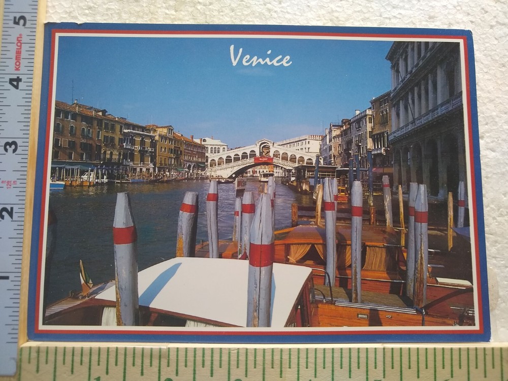 Postcard Grand Canal Venice Italy
