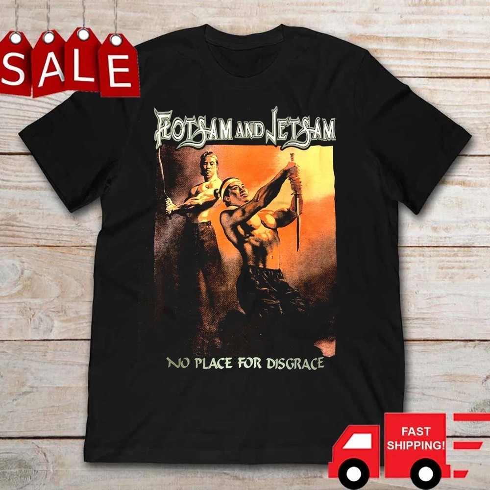 Flotsam and Jetsam No Place for Disgrace ALBUM T SHIRT FULL SIZE S-5XL BT837