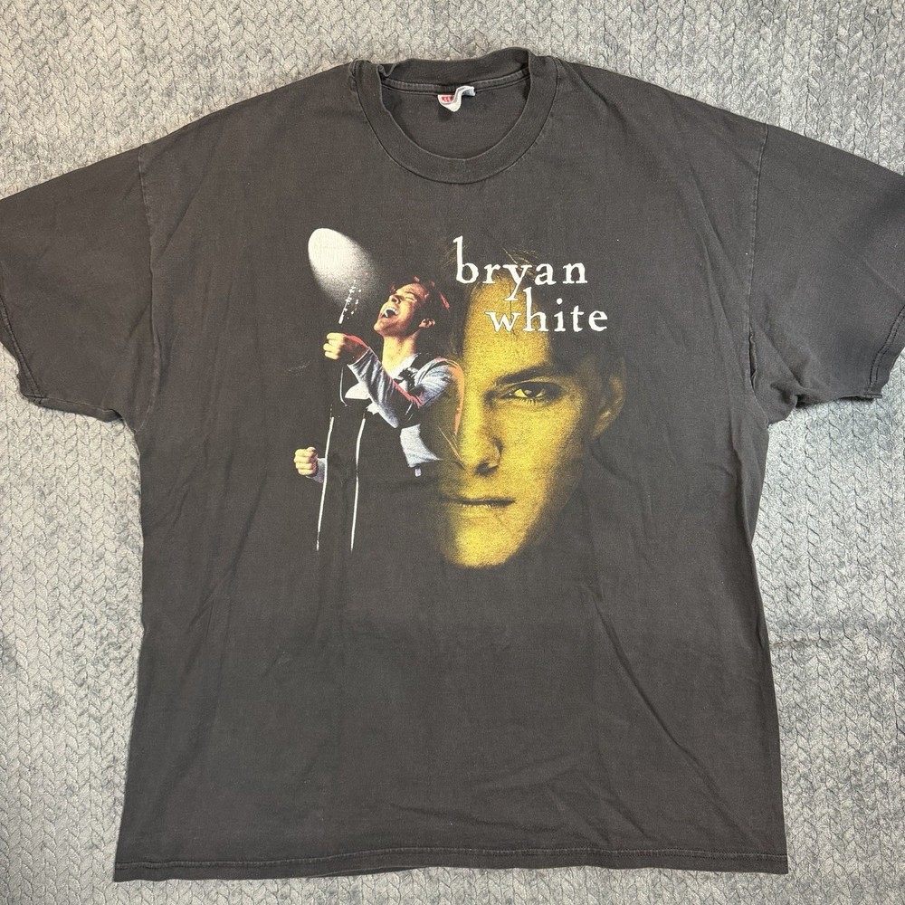 Vintage 1998 Bryan White Something To Talk About Tour Graphic T Shirt Size 2XL