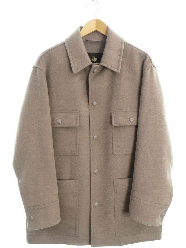 Men's Loro Piana Pecora Nera Darcy Overshirt Size M Fao3108 Shirt Jacket