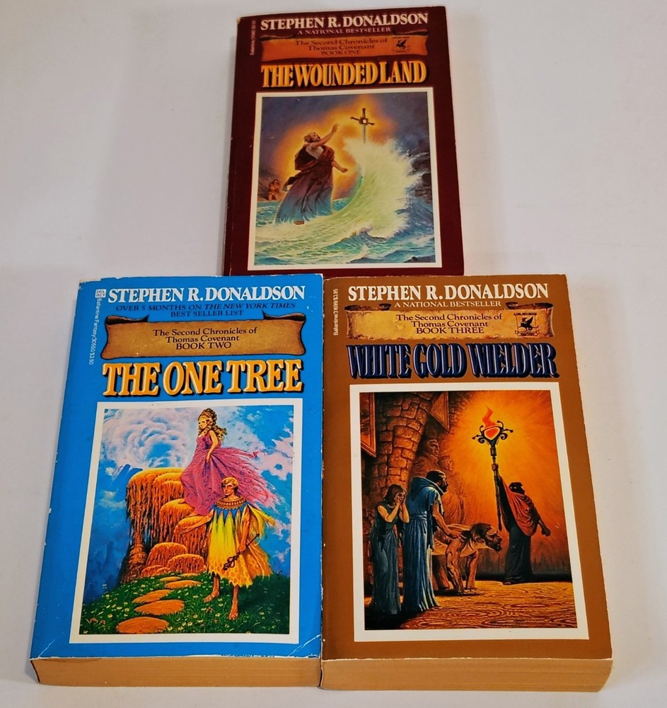 The Second Chronicles of Thomas Covenant Books 1-3 by Stephen R. Donaldson