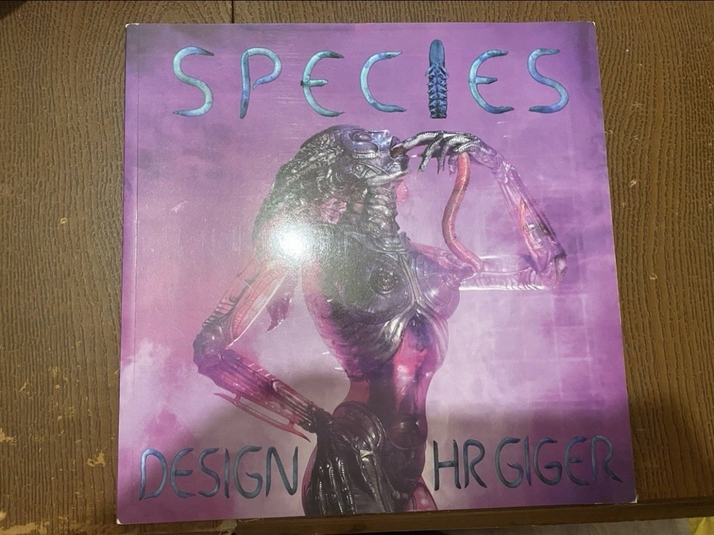Vintage Sc Art Book H.r. Giger Species Film Design Morpheus Hr