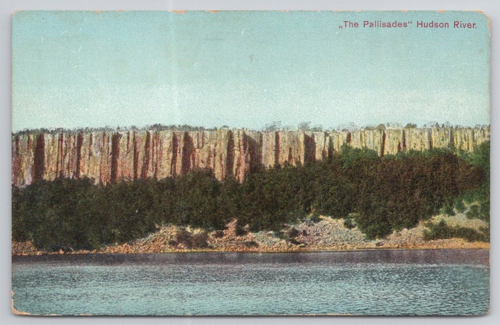 Hudson River Palisades Postcard - Early 1900s Scenic View