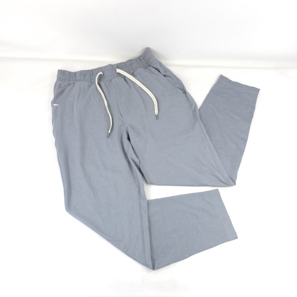 Vuori Ponto Performance Joggers Mens Medium Light Gray V418 Pants
