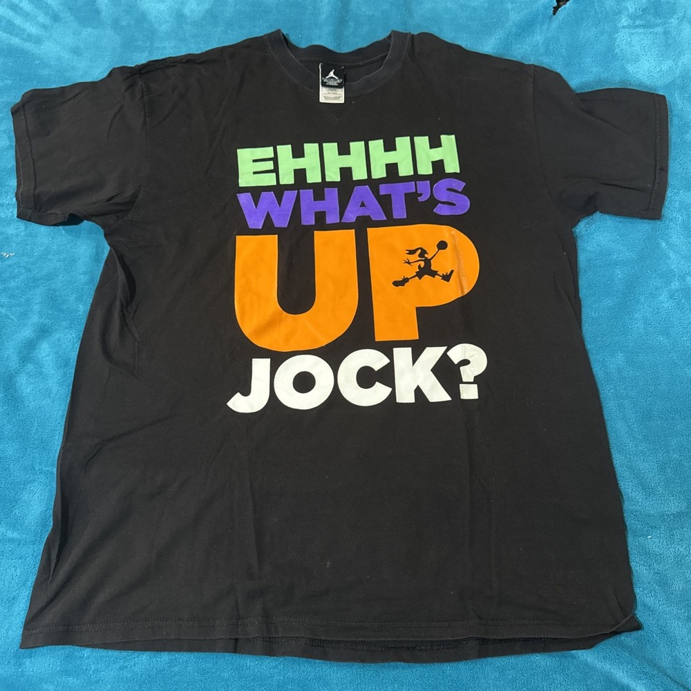 Vintage Jordan Ehhhh What’s Up Joc Bugs Bunny T-Shirt Sz Xl