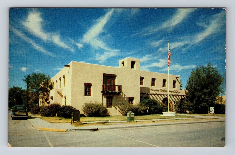 Alamogordo NM-New Mexico, United States Post Office Building, Vintage Postcard