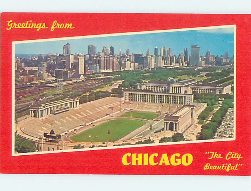 Chrome STADIUM SCENE Chicago Illinois IL m/09 AH5194@