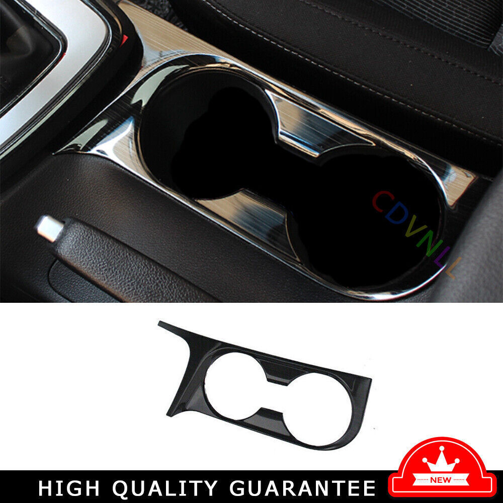 Central Console Water Cup Cover Trim For Hyundai Elantra 16-2020 Black Titanium