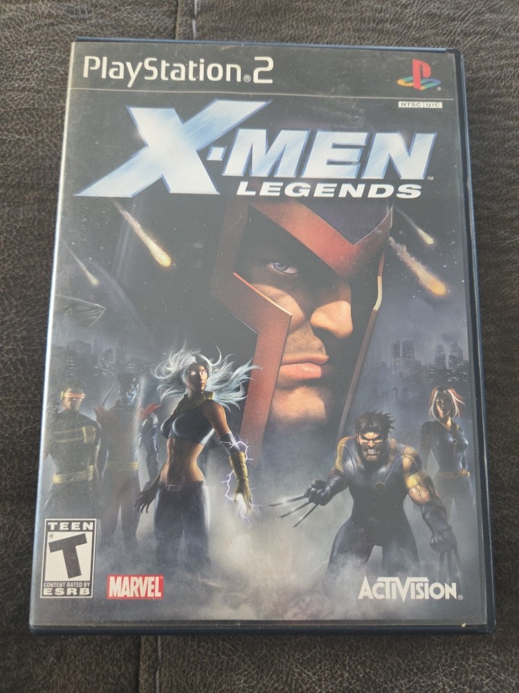 X-Men Legends (Sony PlayStation 2, 2004) Not Working