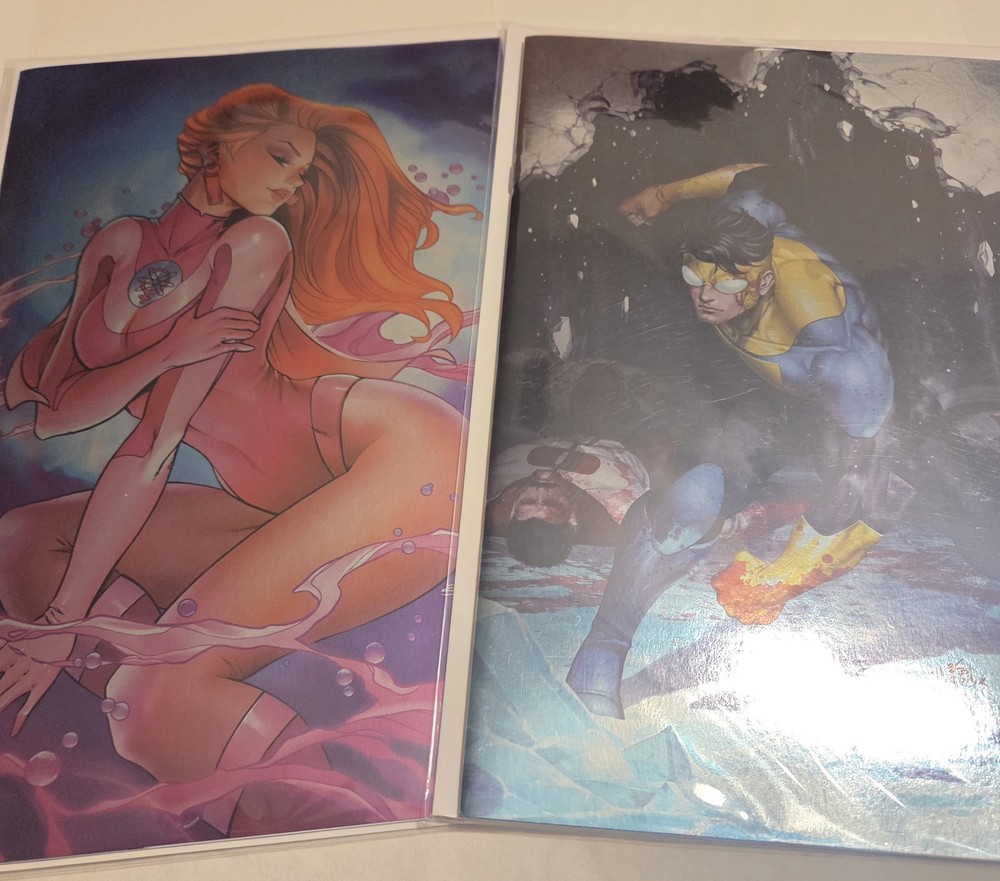 Invincible # 1  Virgin Foil Sorah Suhng/ Inhyuk Lee Variant Ltd 500 🔥 Set