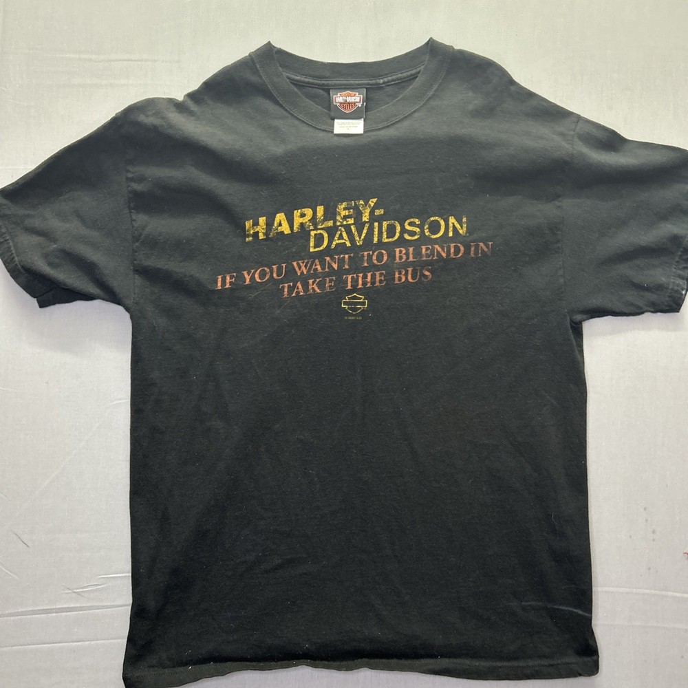 2009 Harley Davidson T Shirt Men’s Size Large Pirate Myrtle Beach Made MADE USA