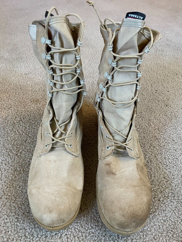 Altama Military Combat Boots Tan Size 11 1/2