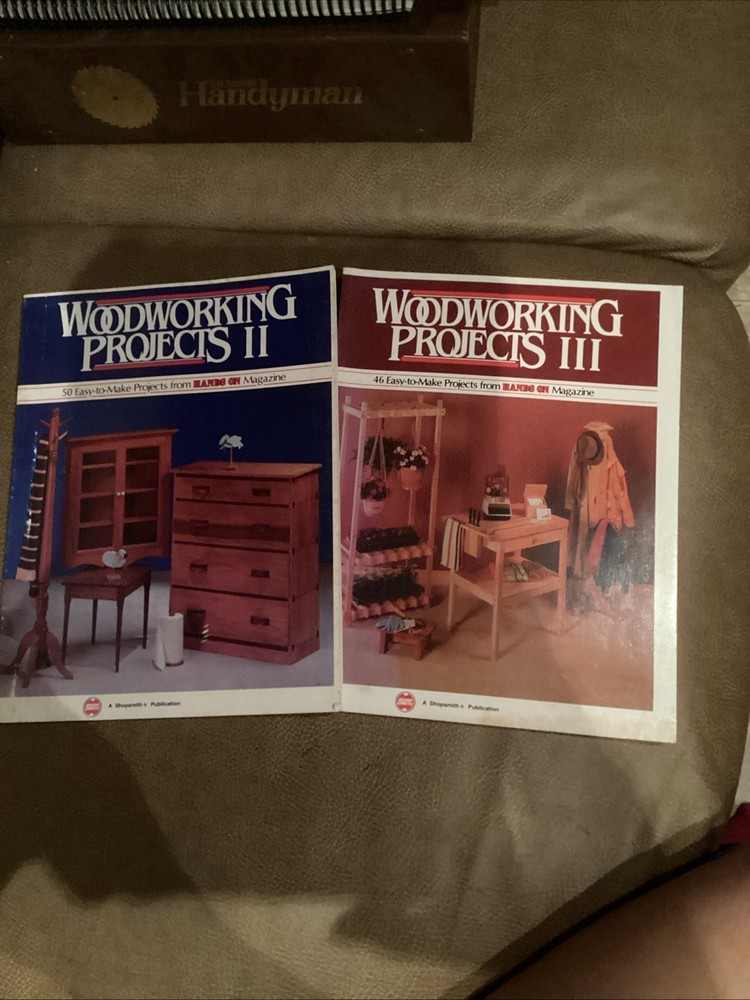 Woodworking Projects II: Fifty Ea... And III By Hands On Magazine